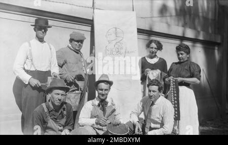 Produzione teatrale con Margaret Anglin e altri, tra il 1910 e il 1925. Foto Stock