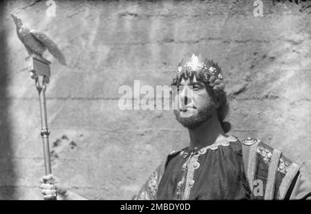 Produzione teatrale con Margaret Anglin e altri, tra il 1910 e il 1925. Foto Stock