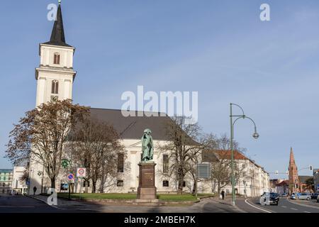 St John Church, Dessau, Repubblica federale di Germania Foto Stock
