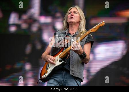 23 giugno 2019: Lynyrd Skynyrd si esibirà al festival Hellfest Open Air Foto Stock