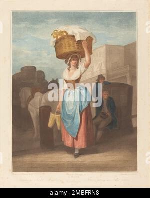 Fragole, fragole scarlatto, pubblicato nel 1795. Foto Stock