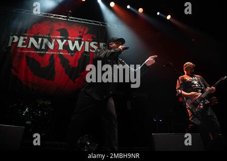 Pennywise - OVO Hydro Glasgow il 17th gennaio 2023 Foto Stock