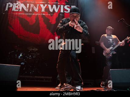 Pennywise - OVO Hydro Glasgow il 17th gennaio 2023 Foto Stock