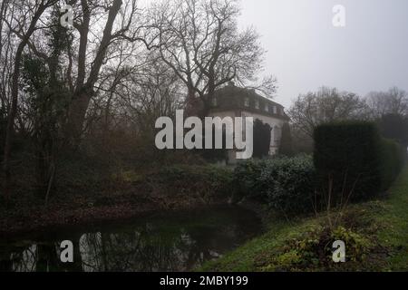 Unesco-Weltkulturbe Schloss Corvey und ehemaliges Kloster - Pfarrkirche St. Stephan und St. Veit Foto Stock