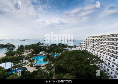 L'hotel shangri-la a Singapore Foto Stock