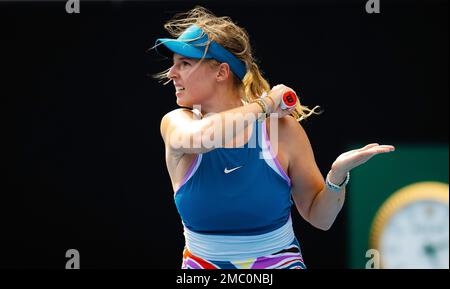 Melbourne, Australia. 20th Jan, 2023. Linda Fruhvirtova della Repubblica Ceca in azione contro Kimberly Birrell dell'Australia durante il secondo round dell'Australian Open 2023, torneo di tennis Grand Slam il 19 gennaio 2023 a Melbourne, Australia - Foto: Rob Prange/DPPI/LiveMedia Credit: Independent Photo Agency/Alamy Live News Foto Stock