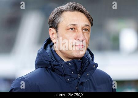 Wolfsburg, Germania. 21st Jan, 2023. Primo : 01/21/2023, calcio, campionato 1st, 1st Bundesliga, Stagione 2022/2023, VfL Wolfsburg - SC Freiburg allenatore Niko Kovac (VfL Wolfsburg) ritratto, credito: dpa/Alamy Live News Foto Stock