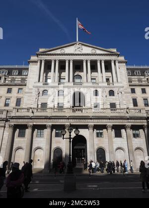 LONDRA, Regno Unito - CIRCA OTTOBRE 2022: Bank of England boe Foto Stock