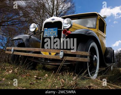 1931 Ford modello A Coupé. Foto Stock