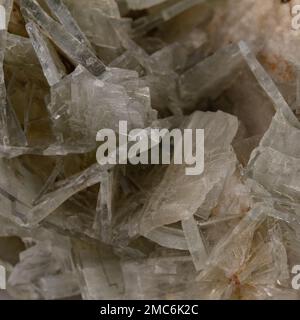 Campione minerale di barite. Campione di roccia, collezione di minerali Foto Stock