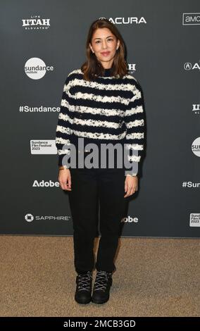 Sofia Coppola partecipa alla prima edizione del Sundance Film Festival 'Fairyland' del 2023 all'Eccles Center Theatre il 20 gennaio 2023 a Park City, Utah. Foto: Casey Flanigan/imageSPACE/MediaPunch Foto Stock