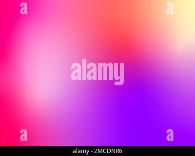 Gradiente di colore, gradiente di mesh, sfondo astratto, immagine, luminoso, colori, viola, rasberry, rosso, rosa, bianco, illustrazione Foto Stock