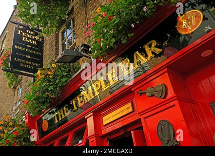 The Temple bar pub, 47-48 Temple Bar, Dublin 2, Eire, D02 N725, Irlanda Foto Stock