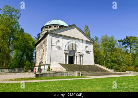 Mausoleo, Richard-Sahla-Strasse, Bueckeburg, bassa Sassonia, Germania Foto Stock