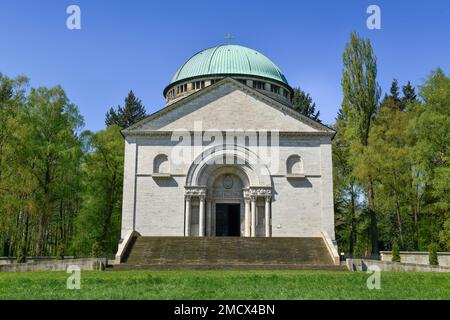 Mausoleo, Richard-Sahla-Strasse, Bueckeburg, bassa Sassonia, Germania Foto Stock