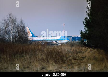 Air Force One Visit, aeroporto di Rzeszow, presidente degli Stati Uniti, Jasionka, Polonia Foto Stock