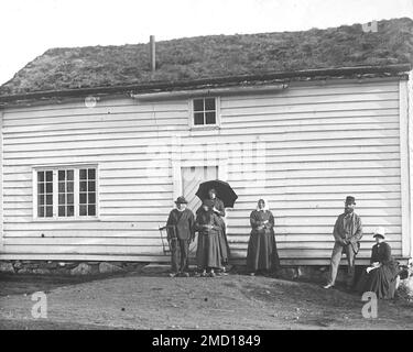 Jane Shackleton - The Laterna Magica o "lanterna magica" Slides di Jane Shackleton, dagli archivi dell'album fotografico d'Irlanda - Foto Stock