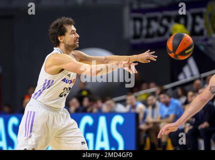 Madrid, Spagna. 22nd Jan, 2023. 22th gennaio 2023; Wizink Center; Madrid; Spagna; Liga Endesa ACB; Real Madrid vs Rio Breogan; Sergio Llull (Madrid) 900/Cordon Press Credit: CORDON PRESS/Alamy Live News Foto Stock