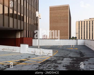 Edificio degli uffici nel centro di Clayton Foto Stock
