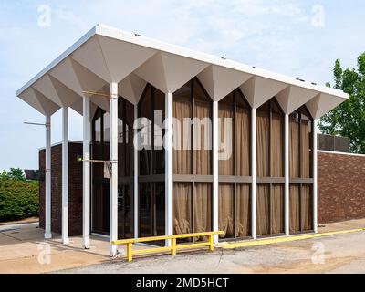 Edificio degli uffici nel centro di Clayton Foto Stock