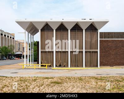 Edificio degli uffici nel centro di Clayton Foto Stock