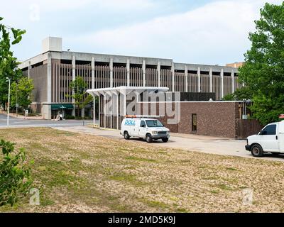 Edificio degli uffici nel centro di Clayton Foto Stock