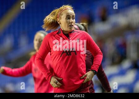 24 novembre 2022. Rachel Furness. Barclays gioco di Super League femminile tra Reading e Liverpool, Select Car Leasing Stadium (Reading). Foto Stock