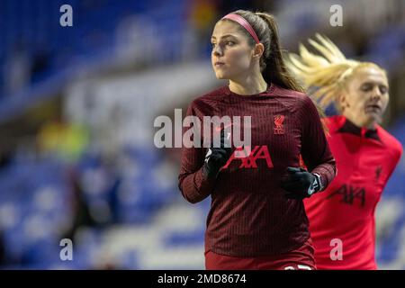 24 novembre 2022. Carla Humphrey. Barclays gioco di Super League femminile tra Reading e Liverpool, Select Car Leasing Stadium (Reading). Foto Stock