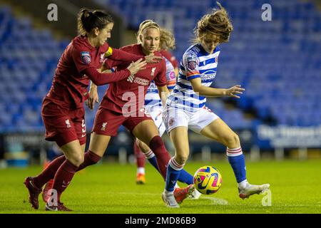 24 novembre 2022. Emma Koivisto. Barclays gioco di Super League femminile tra Reading e Liverpool, Select Car Leasing Stadium (Reading). Foto Stock