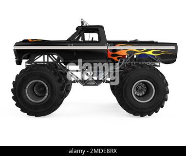 Monster Truck isolato Foto Stock