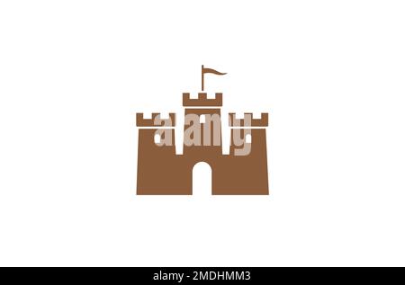 creative marrone logo vettore simbolo simbolo icona disegno illustrazione Illustrazione Vettoriale