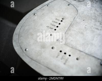 Manson Guitar Works Matt Bellamy DL-0r chitarra elettrica Foto Stock