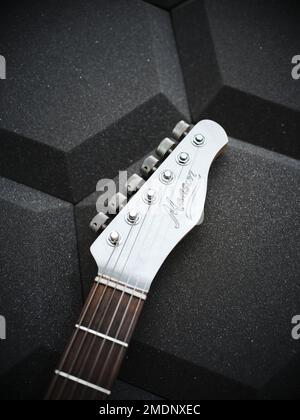 Manson Guitar Works Matt Bellamy DL-0r chitarra elettrica Foto Stock