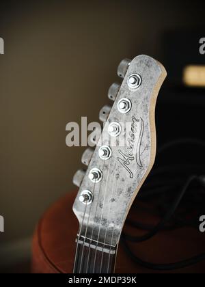 Manson Guitar Works Matt Bellamy DL-0r chitarra elettrica Foto Stock