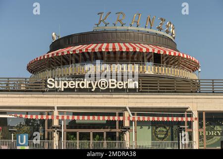 Cafe Kranzler, Neues Kranzlereck, Kurfuerstendamm, Charlottenburg, Berlino Germania Foto Stock