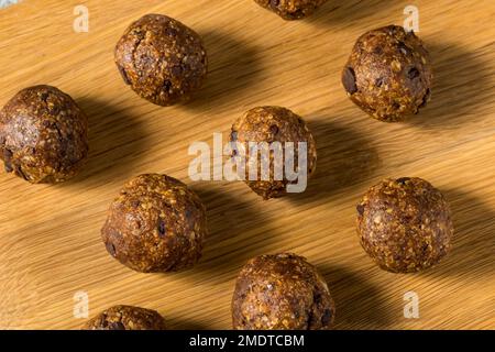 Farina d'avena al cioccolato fatta in casa per colazione Foto Stock