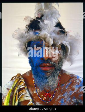 Giovanni Michele di Minj Papua Nuova Guinea Foto Stock