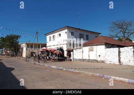 Vintage Street a Banjul, Gambia, Africa occidentale Foto Stock