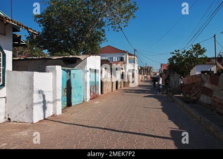 Vintage Street a Banjul, Gambia, Africa occidentale Foto Stock