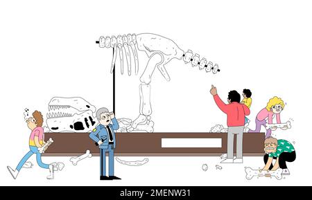 T scheletro Rex Foto Stock