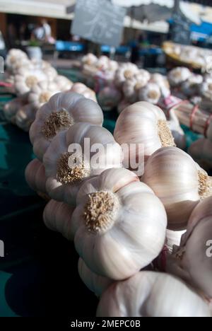 Francia, Alpes-Maritimes, Nizza, Città Vecchia, Cours Saleya mercato Foto Stock