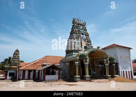 Jaffna, Provincia del Nord Est, Pungudutivu, Tempio di Shiva, Sri Lanka Foto Stock