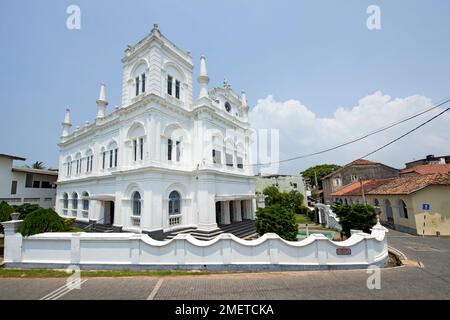 Galle, Forte Galle, Moschea Meeran Jumma, Provincia Meridionale, Sri Lanka Foto Stock