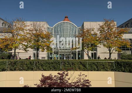 Charite Campus Virchow, Mittelallee, Wedding, Mitte, Berlino, Germania Foto Stock