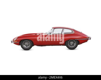 Jaguar e Type serie 1 Foto Stock