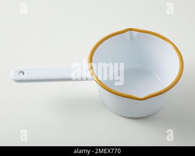 Pentola bianca Foto Stock