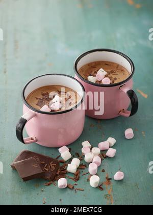 Cioccolato caldo al latte OAT Foto Stock