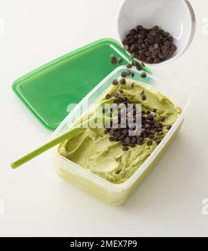 Gelato all'avocado Foto Stock
