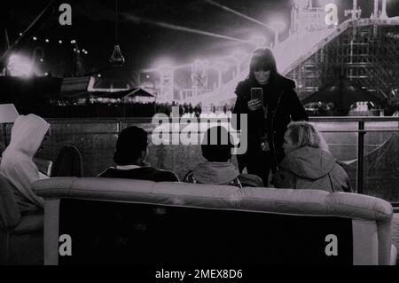 L'Hunna in concerto all'Air and Style di Innsbruck, Austria Foto Stock