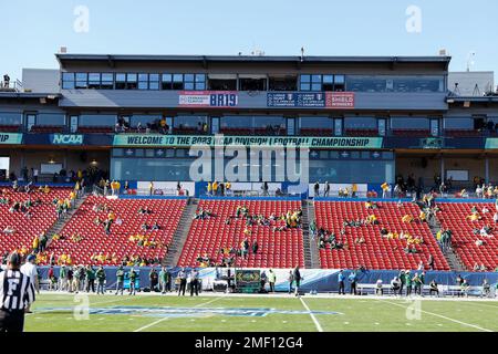 Toyota Stadium un'ora prima del calcio d'inizio del North Dakota state Bison contro i Jackconigli di Stato del South Dakota nel 2023 NCAA Divisione i FCS Natio Foto Stock